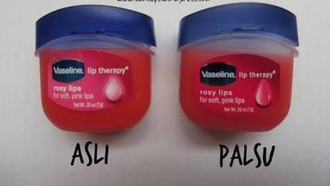 Membedakan Vaseline Petroleum Jelly Asli dan Palsu